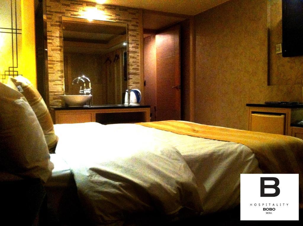 Bobo Hotel Hongdae Seoul Phòng bức ảnh