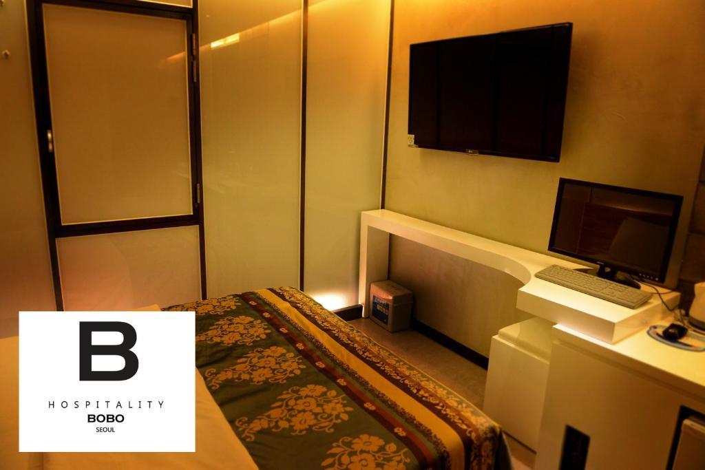 Bobo Hotel Hongdae Seoul Phòng bức ảnh